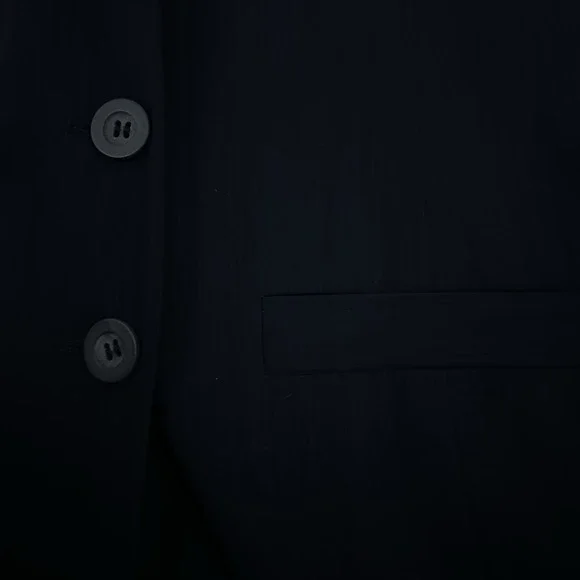 Jessica London Women's NEW 20 W Black Double-Breasted Career Blazer-019 - Picture 10 of 14